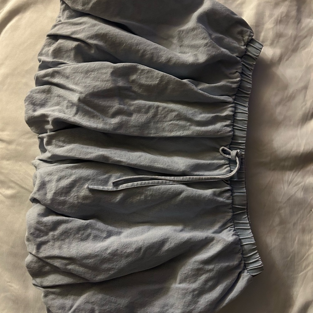 Denim Jean bubble skirt